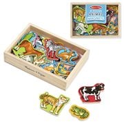 Magnetic Wooden Animals