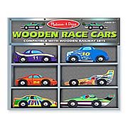 Race Cars Wooden Toy Set