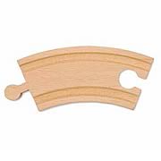 3 1/4-inch Curved Track 6 Pack Train Track