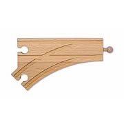 6-inch Curved Switch Track-Female 6 Pack Train Track