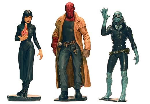 Hellboy Good Guys PVC set