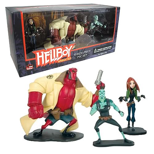 Hellboy Animated PVC Figure Set