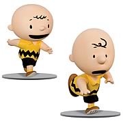 Peanuts Figure Then and Now Charlie Brown Figure Set
