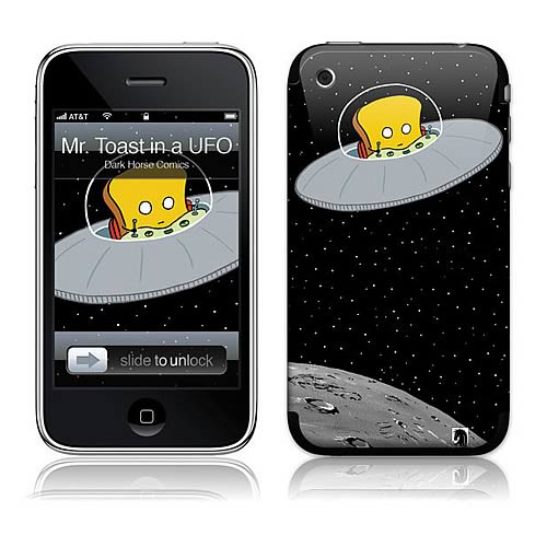 GelaSkins Mr. Toast Spaceship iPhone Skin