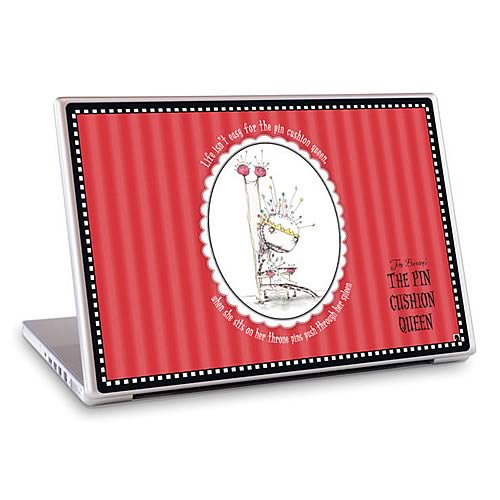 GelaSkins Tim Burton Pin Cushion Queen Laptop Skin (13-Inch)