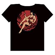 Bettie Page Jungle Night T-Shirt
