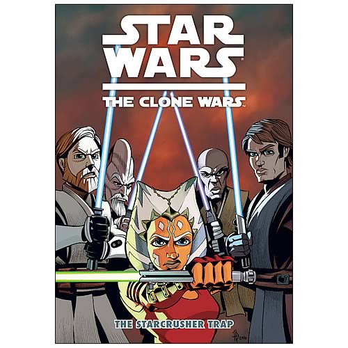 Star Wars: The Clone Wars Starcrusher Trap Graphic Novel