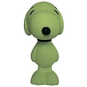 Peanuts Snoopy 8-Inch Green Flocked Vinyl Figure