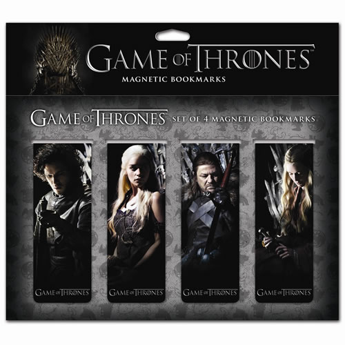 Game of Thrones Magnetic Bookmark Set