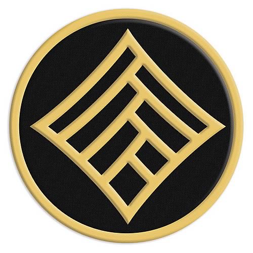 Dragon Age 2 Quanari Embroidered Patch