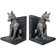 Game of Thrones Direwolf Bookends