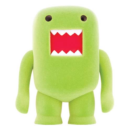 Domo Lime Soda Flocked 4-Inch Vinyl Figure