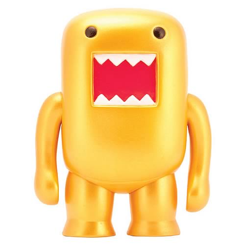 Domo Gold Flocked 4-Inch Vinyl Figure