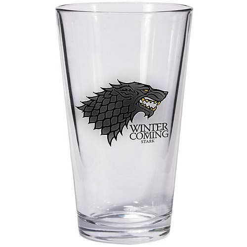 Game of Thrones Stark Sigil Pint Glass
