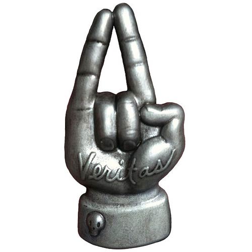 Gary Baseman The Door is Always Open Veritas Hand Pin