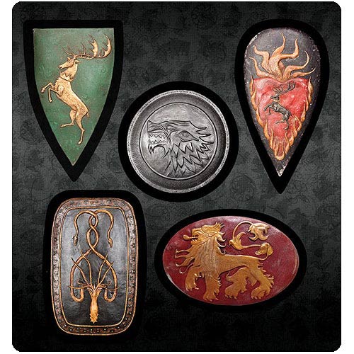 Game of Thrones Shield Magnet Set