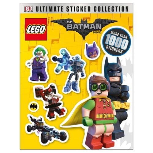 LEGO Batman Movie Ultimate Sticker Collection Paperback Book
