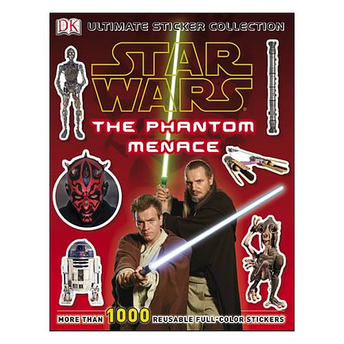 Star Wars Phantom Menace Ultimate Sticker Collection Book