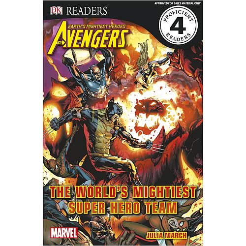 Marvel Avengers Super Team Hardcover Book