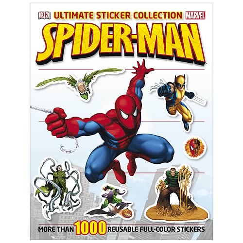 Marvel Spider-Man Ultimate Sticker Collection Paperback Book
