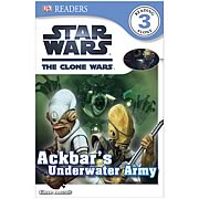 Star Wars Clone Wars Ackbar Underwater Army Hardcover Book
