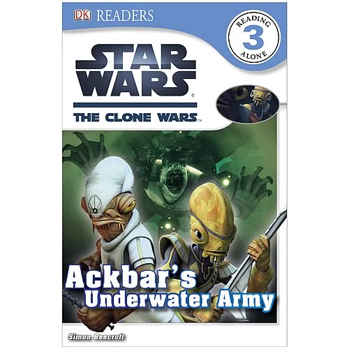 Star Wars Clone Wars Ackbar Underwater Army Hardcover Book