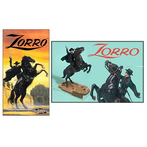 Zorro on Horse Model Kit