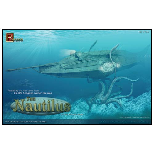 20,000 Leagues Under the Sea Nautilus Submarine Model Kit