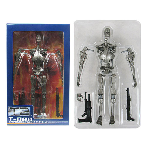 Terminator 2 T-800 Black Endoskeleton Action Figure
