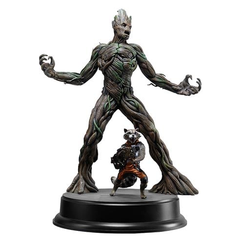 Guardians of the Galaxy Groot with Rocket Raccoon Model Kit