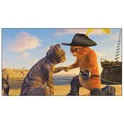 Shrek 3 Lamour Puss in Boots Canvas Giclee Print
