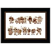 How To Train Your Dragon Vikings Sketch Paper Giclee Print