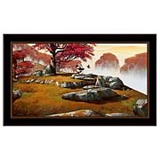 Kung Fu Panda Chopstick Fight Canvas Giclee Print