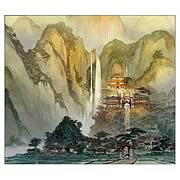 Kung Fu Panda Valley Of Peace Canvas Giclee Print