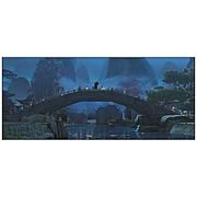 Kung Fu Panda China Bridge Canvas Giclee Print