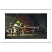 Shrek at Dinner Paper Giclee Print