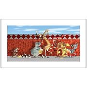 Madagascar Kids Parade Paper Giclee Print