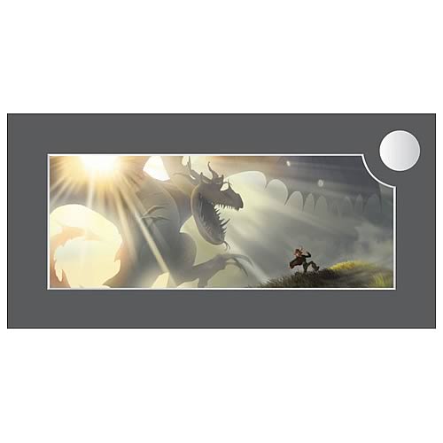 How to Train Your Dragon Run Concept Cel