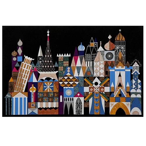 Disney It's A Small World Facade Disneyland Stone Artwork