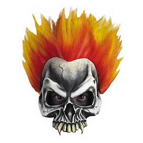 Marvel Ghost Rider Adult Half-Cap Mask