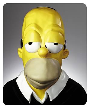 Homer Simpson Oversized Mask