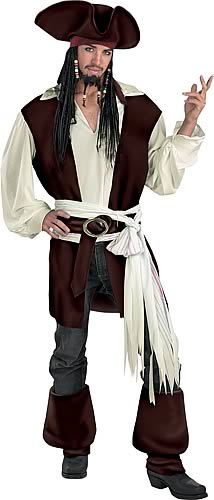 Captain Jack Sparrow Deluxe Costume