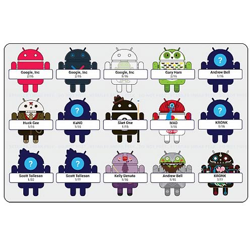 Google Android Phone Mascot Mini-Figures Series 3 Case
