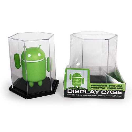 Google Android Hexagonal Mini-Figure Display Case