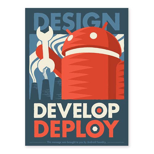 Android Design, Develop, Deploy Lithograph