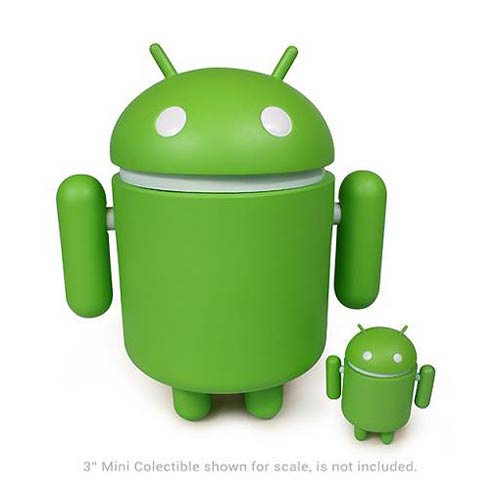 Android Mega Standard Green Google Mascot Vinyl Figure