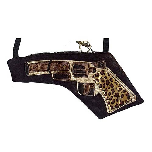 The Gunslinger Leopard Print Hand Bag