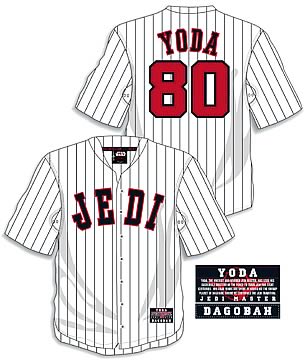 Star Wars Baseball Jersey: Yoda