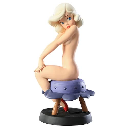 Moore Girl (Blonde) Polystone Statue Sculpture