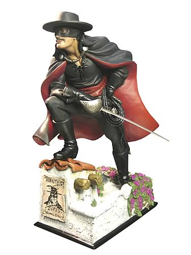 Zorro Statue